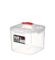 Hit Box Köşeli Erzak Kavanozu No:1 - 6.6 Lt