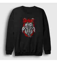 Presmono Unisex Siyah Goat Slipknot Sweatshirt 112453tt