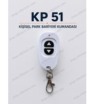 Perkotek KP 51 Kişisel Park Bariyeri Uzaktan Kumandası Sadece KP 51 İle Çalışır