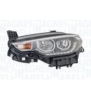 Fiat Egea 2015-2020 Motorlu Far Sol Led+Park+Ballast Krom Çıtalı   Oem No (52145166)