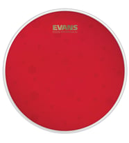 Evans B14HR Hydraulic Red 14 İnç Yağlı Trampet Derisi - Kırmızı (Profesyonel)  Şeffaf Kırmızı Tasarım, Yağlı Yapı ile Minimum Çınlama ve Kolay Akort