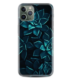 Apple iPhone 11 12 13 14 Pro Max Kılıf Desemli Silikon Mistik Çiçekler 1650