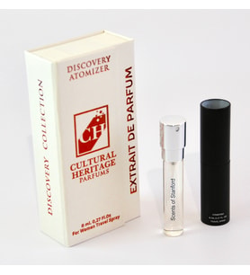 Cultural Heritage , Scents Of Stanford. Discovery Atomizer Travel Spray , Unisex , Extrait De Parfum, 8 Ml. 0.27 Fl. Oz , Cultural Heritage Parfums