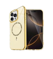 Apple iPhone 16 Pro Live Diamond Magsafe Kapak - Sarı