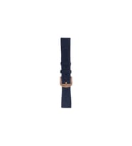 Fro LW38-43 20 mm Hakiki Deri Floter Lacivert Kordon Gold Toka