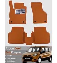 FORD CONNECT (2013-2023) Uyumlu EVA Paspas Tam Set–Araca Özel,Su Geçirmez,Kolay Montaj