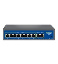 Novacom NVC-HIF0820FBL-C 8+2 Port 120W 10/100Mbps Poe Switch 250M Extend Modlu