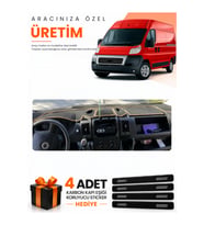 FIAT DUCATO (2006-2014) X250 Uyumlu Torpido Koruma Örtüsü Oto Kılıfı - Siyah Bej