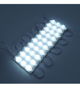Modül 3 Led 3W Kablolu Parmak Led  5 adet Beyaz ışık