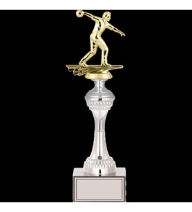 ODAK KUPA - Figürlü Kupalar - Bowling Erkek Figürlü Kupalar FG-030 A - 37 cm