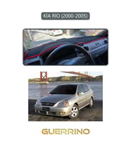 KİA RİO 2000-2005TORPİDO KORUMA HALISI GRİ KENAR
