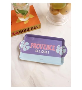 Provence Mini Tepsi Lila 24x14 cm