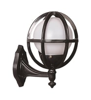 AVONNI BAP-68080-BSY-M7-OP Siyah Boyalı Dış Mekan Aydınlatma E27 ABS Polietilen Cam 24x20cm