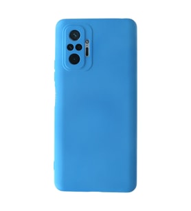 Xiaomi Redmi Note 10 Pro Kılıf Nano İçi Kadife Silikon - Mavi