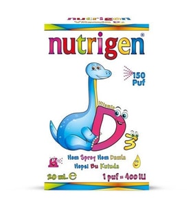 Nutrigen Vitamin D3 400 IU Sprey 20 ml