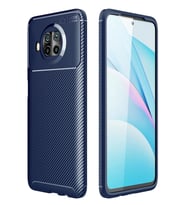 Durukar® Mi 10T Lite Kılıf Auto Focus Karbon Kapak - Lacivert