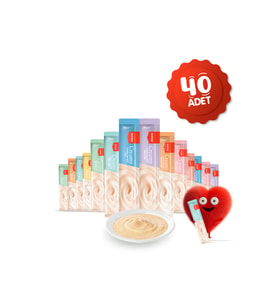 Krema Kedi Ödül Maması 14gr (40 Adet) (Karışık Çeşitli)