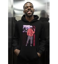 Ken Kaneki Hakai Culture Baskılı Unisex Oversize Tokyo Ghoul Anime Karakter Hoodie