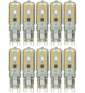 (10 Adet) Osaka 5W 3000K (Sarı Işık) G9 Duylu Led Kapsül Ampul