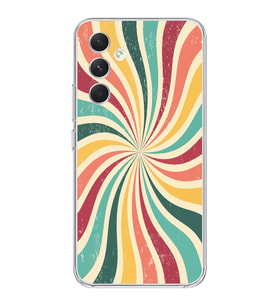 Samsung Galaxy A25 Uyumlu Colorful Tasarımlı Şeffaf Telefon Kılıfı