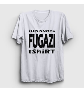 Presmono Unisex Beyaz This Is Not A Fugazi T-Shirt 556098tt (Beyaz)