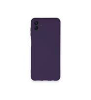 Galaxy A04 Kılıf Nano içi Kadife Silikon - Mor