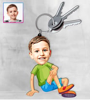 Kişiye Özel Karikatür Tasarım Anahtarlık 97331