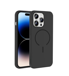 Apple iPhone 14 Pro Max Kılıf M-safe Şarj Özellikli Zore Meta Kapak