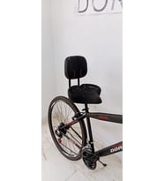 Dorello Konforlu Bisiklet Koltuğu Ergonomik Sırt Destekli, Şık Tasarım - Renk: kırımızı
