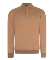 V4007 DEWBERRY ERKEK SWEATSHIRT-CAMEL