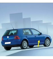 VW Golf 4 1998-2004 Sağ Ön Kapı Çıtası Boyanır Tip 1J4853516G