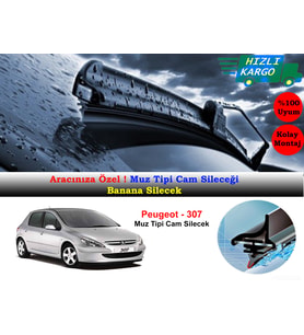 Peugeot 307 Muz Silecek Takımı 2001-2004