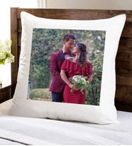 Premium Kişiye Özel Fotoğraf Baskılı İpeksi Kadife Yastık