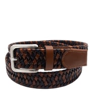 Pierre Cardin Multi Renk Premium Örgü Deri Kemer (En 3,5 cm) PC1714 (Çok Renkli)
