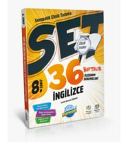 Ünlüler Karması 8.Sınıf İngilizce 36 Haftalık Kazanım Denemeleri