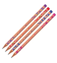FABER CASTELL ANADOLU MİRASI ÇİÇEKLİ YUVARLAK KURŞUN KALEM 2B - TEKLİ