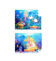 Tox Deniz Kızı 5+ Keçe Yapboz - 5 Yaş Puzzle T041
