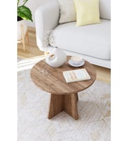 Mantar Orta Sehpa İskandinav Stili Yuvarlak 58 cm