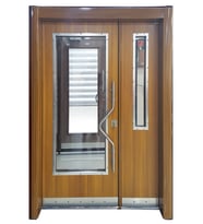 Çelik Kapı Fiyatları Eskitme Model Apartman Kapısı, Dış Mekan Çelik Kapı, Villa Kapısı TEZ0145