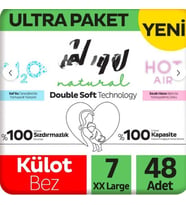 Natural Double Soft Külot Bez Ultra Paket 7 Beden 48 Adet