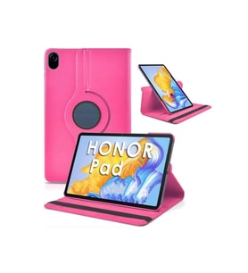 Huawei Honor Pad X9 11.5' Uyumlu Zore Dönebilen Standlı Kılıf (K.Pembe)