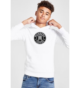 Monsta X Monbebe Coffee Beyaz Çocuk 3ip Kapşonlu Sweatshirt