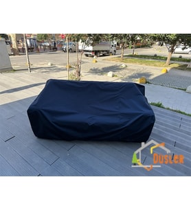 185*85 Koltuk / Mobilya Koruma Örtüsü, %100 Su Geçirmez, İthal Mehler Kumaş, Lastikli Kılıf Branda (Lacivert)