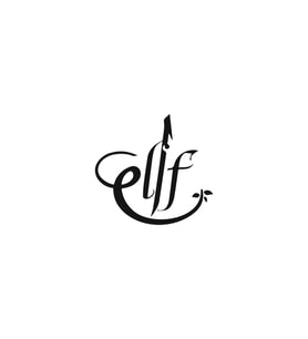 Miyrem Sticker Serisi Elif Yazısı Tip 1 Sticker (Siyah)