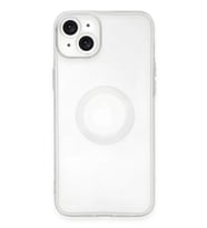 iPhone 14 Plus Kılıf Santa Lens Silikon - Şeffaf