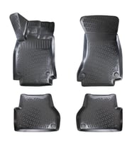 Rizline 3D Oto Paspas Siyah Renk Audi A4 B8 2008 - 2016 ile uyumlu