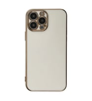 iPhone 15 Pro Max Kılıf Volet Silikon - Beyaz