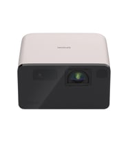 Mini Pembe Full HD Lazer Projeksiyon Cihazı, 1000 Lümen, Kompakt ve Şık