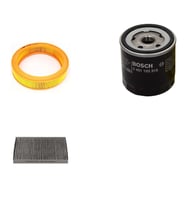 Bosch Filtre Bakım Seti Seat Cordoba 1.6 Benzinli 75 Beygir 1997-2001 Hava + Yağ f. + Polen Filtre Sardes