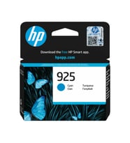 HP 925 4K0V6PE/4K0V7PE/4K0V8PE/4K0V9PE Mavi, Kırmızı, Sarı, Siyah Orijinal Kartuş (Mavi)
